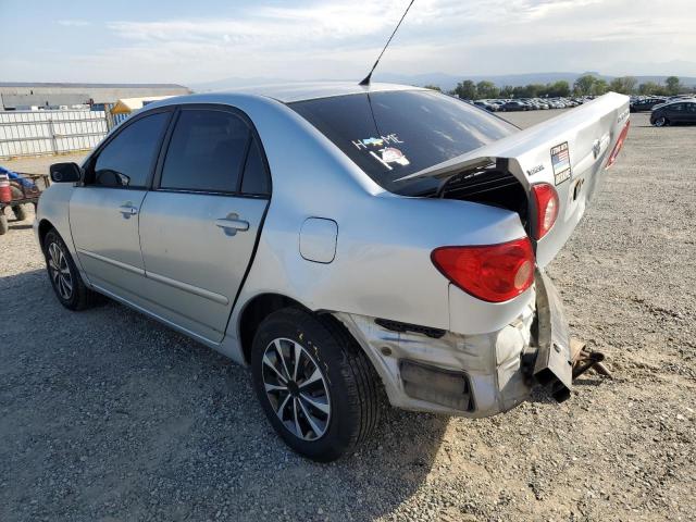 1NXBR32E65Z450899 - 2005 TOYOTA COROLLA CE SILVER photo 2