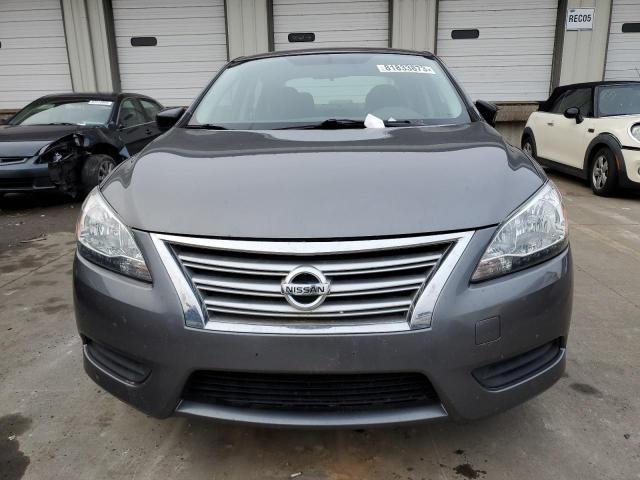 3N1AB7AP4FY349747 - 2015 NISSAN SENTRA S GRAY photo 5