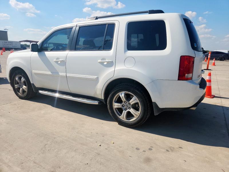 5FNYF3H56FB003692 - 2015 HONDA PILOT EXL WHITE photo 2