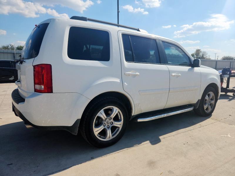 5FNYF3H56FB003692 - 2015 HONDA PILOT EXL WHITE photo 3
