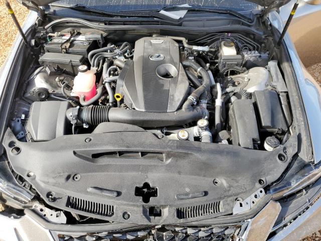 JTHBA1D27H5055372 - 2017 LEXUS IS 200T GRAY photo 11