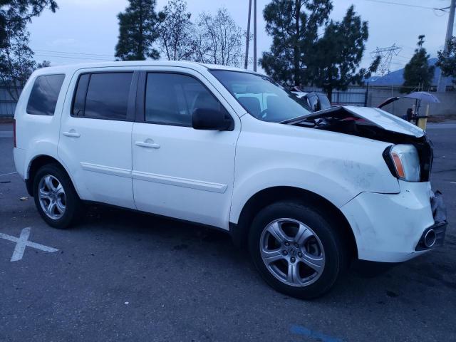 5FNYF3H55FB012528 - 2015 HONDA PILOT EXL WHITE photo 4