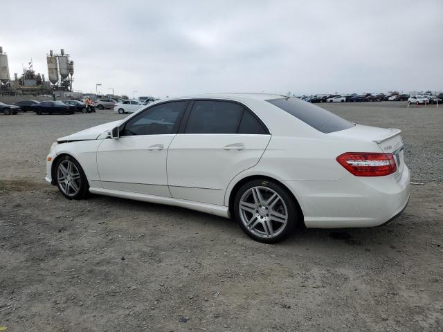WDDHF7CB6AA123908 - 2010 MERCEDES-BENZ E 550 WHITE photo 2