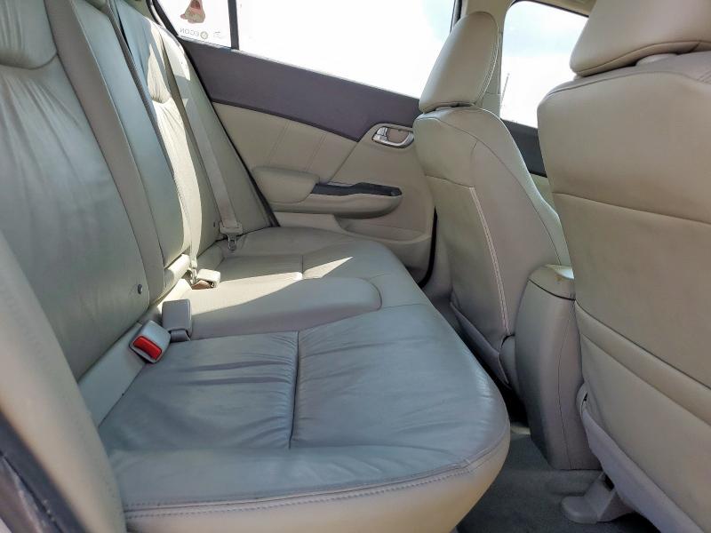 2HGFB2F9XCH531729 - 2012 HONDA CIVIC EXL 银色 照片 10