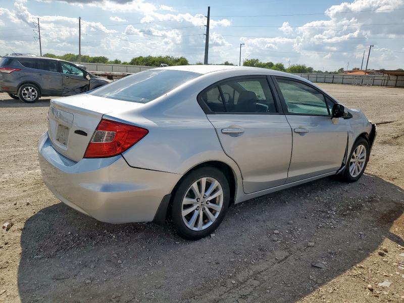 2HGFB2F9XCH531729 - 2012 HONDA CIVIC EXL 银色 照片 3