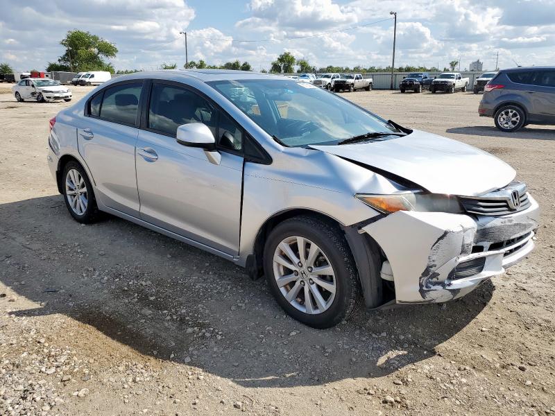 2HGFB2F9XCH531729 - 2012 HONDA CIVIC EXL 银色 照片 4