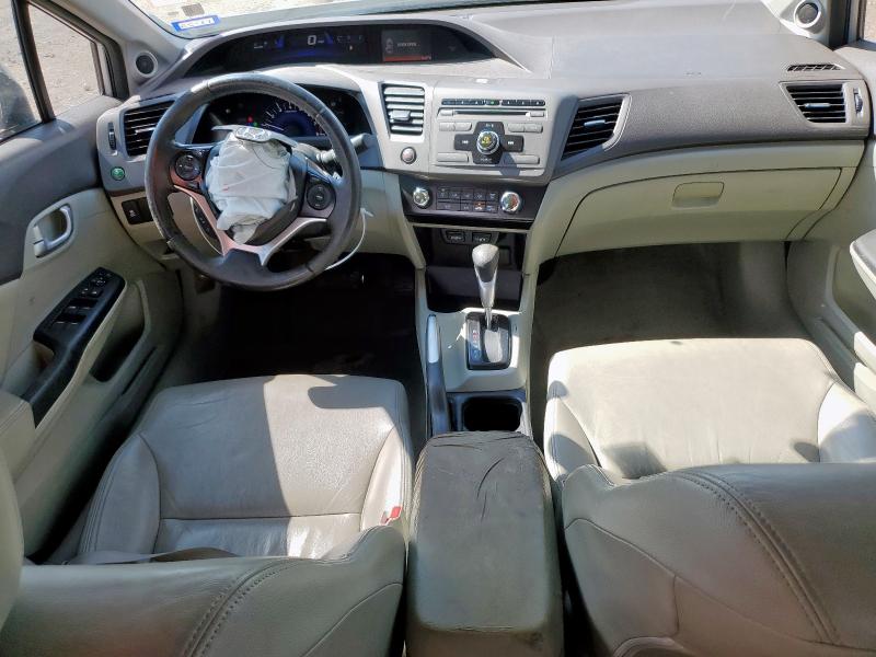 2HGFB2F9XCH531729 - 2012 HONDA CIVIC EXL 银色 照片 8
