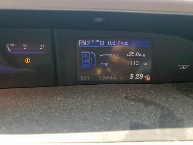 2HGFB2F9XCH531729 - 2012 HONDA CIVIC EXL 银色 照片 9