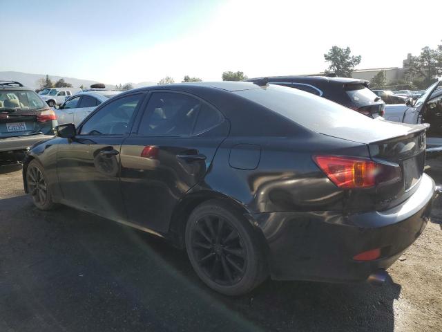 JTHBF5C2XA5111627 - 2010 LEXUS IS 250 BLACK photo 2