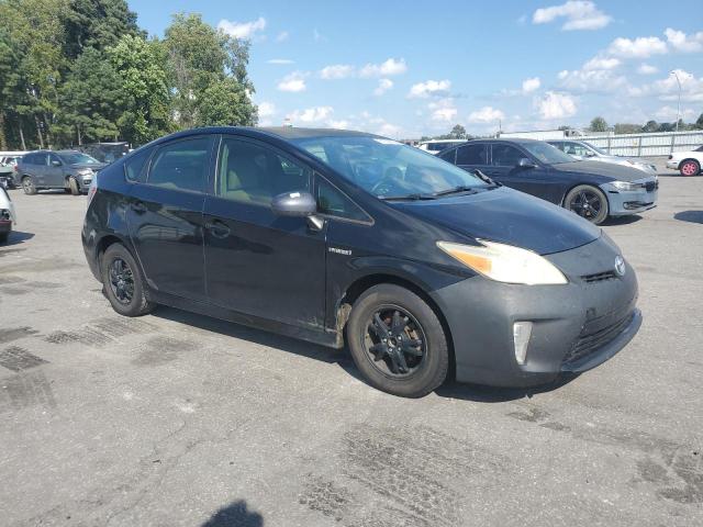 JTDKN3DUXC1597231 - 2012 TOYOTA PRIUS BLACK photo 4