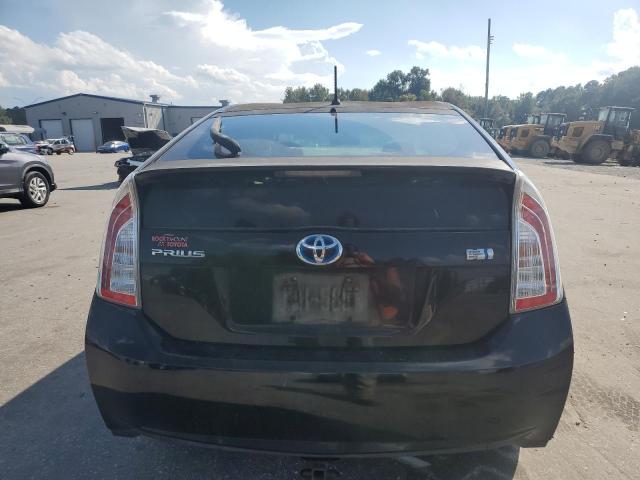 JTDKN3DUXC1597231 - 2012 TOYOTA PRIUS BLACK photo 6
