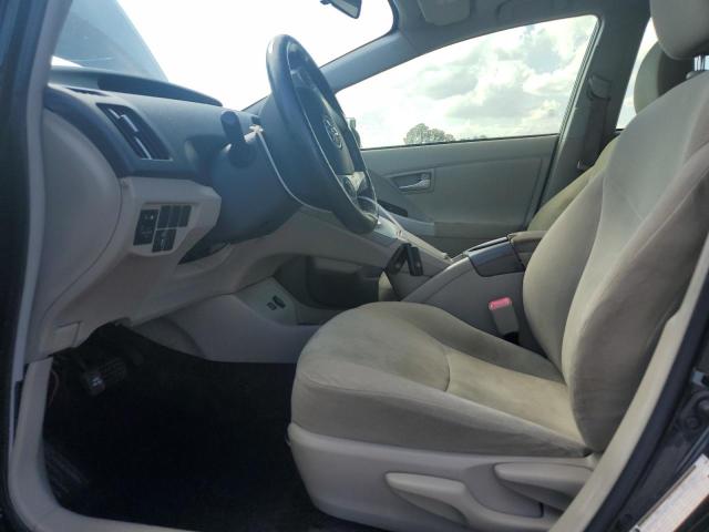 JTDKN3DUXC1597231 - 2012 TOYOTA PRIUS BLACK photo 7