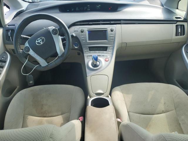 JTDKN3DUXC1597231 - 2012 TOYOTA PRIUS BLACK photo 8