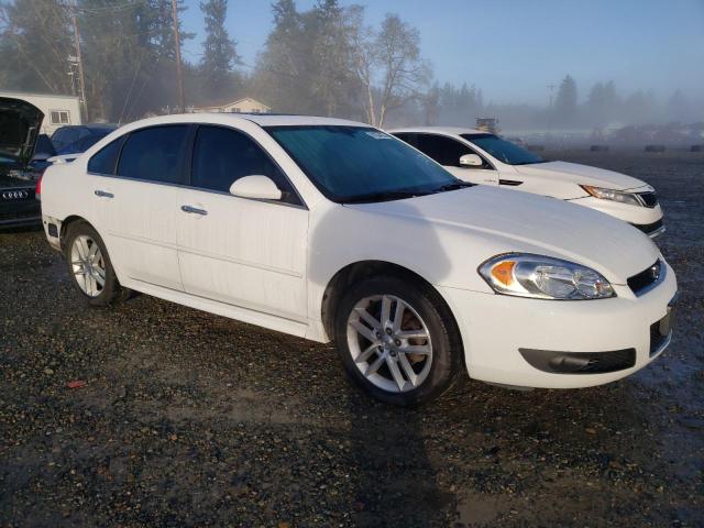 2G1WC5E38E1155529 - 2014 CHEVROLET IMPALA LIM LTZ WHITE photo 4