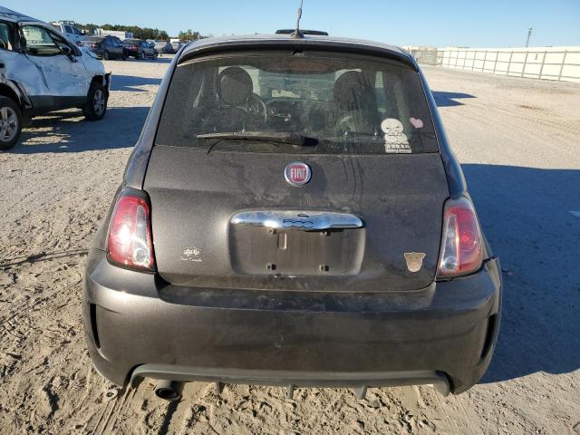 3C3CFFHH0ET190390 - 2014 FIAT 500 SPORT GRAY photo 6