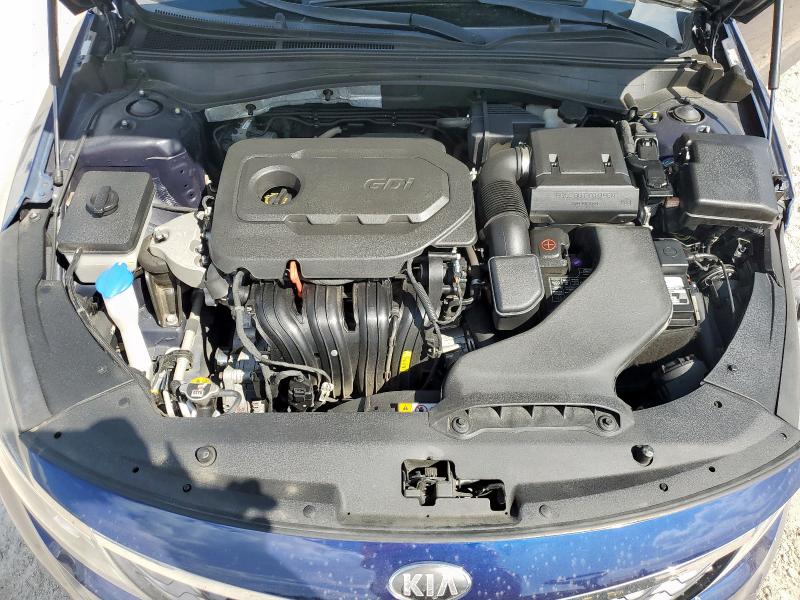 5XXGT4L36KG340385 - 2019 KIA OPTIMA LX Niebieski zdjęcie 11