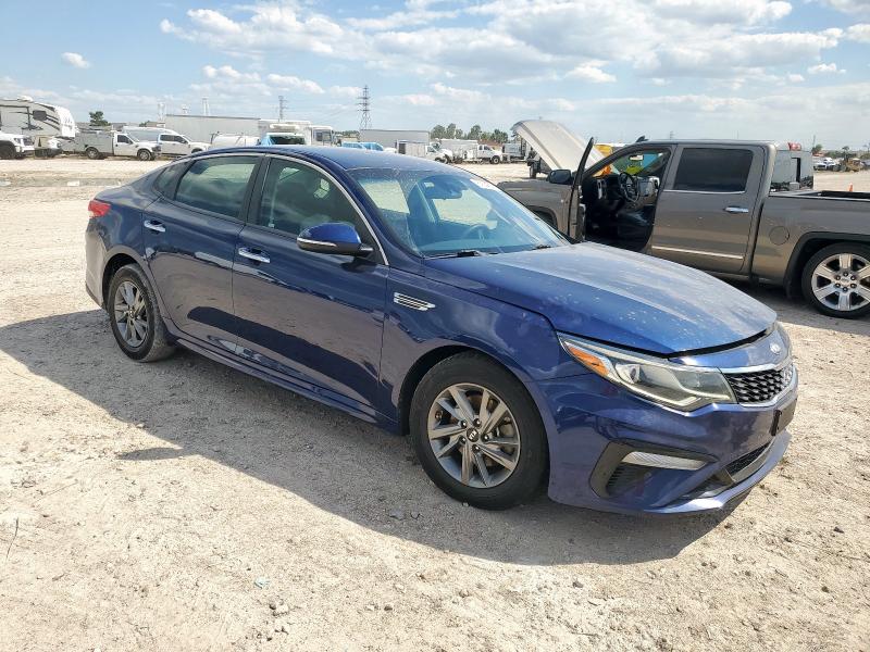 5XXGT4L36KG340385 - 2019 KIA OPTIMA LX Niebieski zdjęcie 4