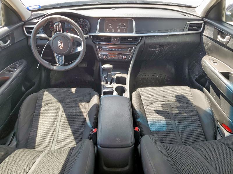 5XXGT4L36KG340385 - 2019 KIA OPTIMA LX Niebieski zdjęcie 8