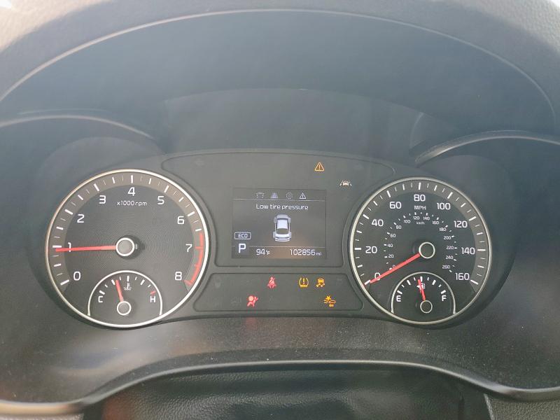 5XXGT4L36KG340385 - 2019 KIA OPTIMA LX Niebieski zdjęcie 9