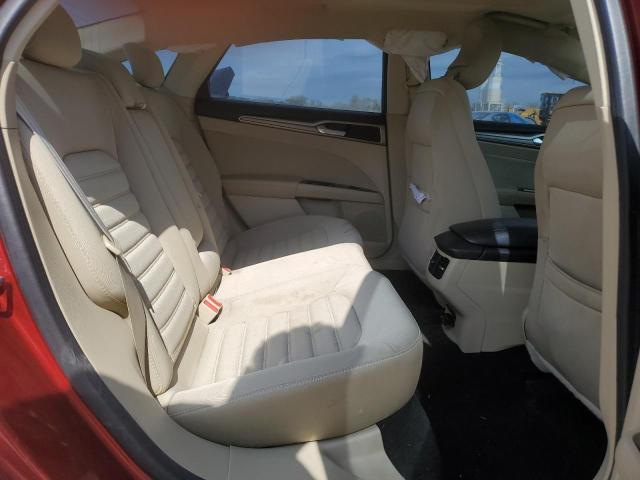 3FA6P0H73DR110091 - 2013 FORD FUSION SE MAROON photo 10