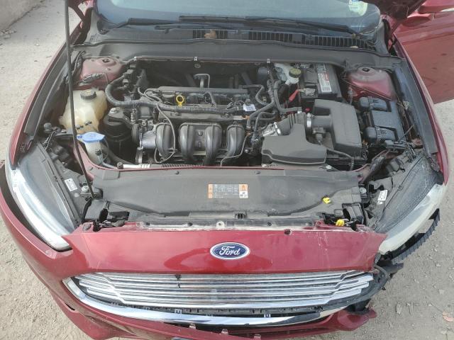 3FA6P0H73DR110091 - 2013 FORD FUSION SE MAROON photo 11