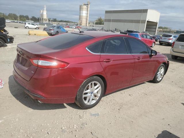 3FA6P0H73DR110091 - 2013 FORD FUSION SE MAROON photo 3