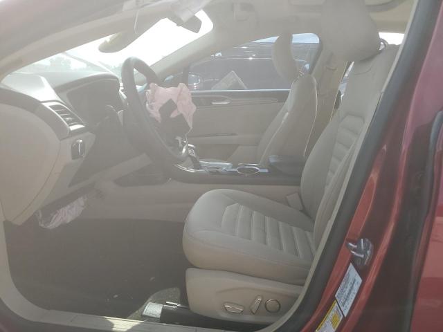 3FA6P0H73DR110091 - 2013 FORD FUSION SE MAROON photo 7