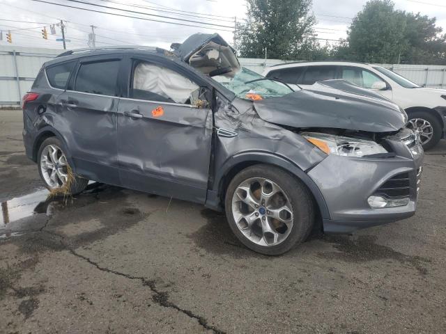 1FMCU9J92EUE22978 - 2014 FORD ESCAPE TITANIUM GRAY photo 4