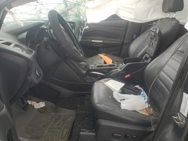 1FMCU9J92EUE22978 - 2014 FORD ESCAPE TITANIUM GRAY photo 7