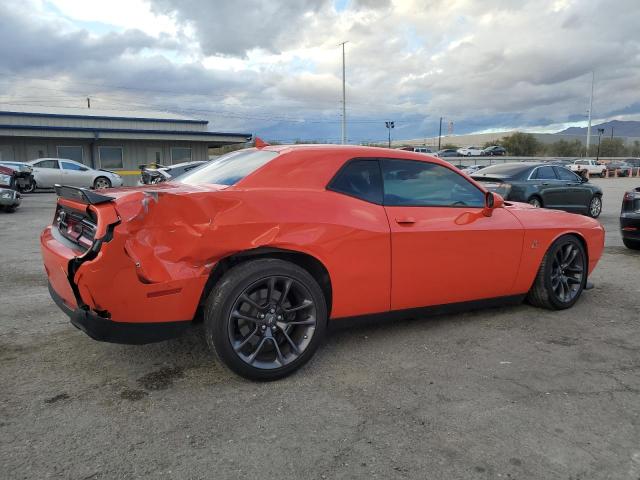 2C3CDZFJ4PH669775 - 2023 DODGE CHALLENGER R/T SCAT PACK ORANGE photo 3