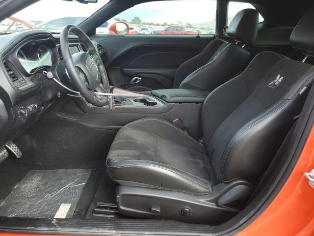 2C3CDZFJ4PH669775 - 2023 DODGE CHALLENGER R/T SCAT PACK ORANGE photo 7