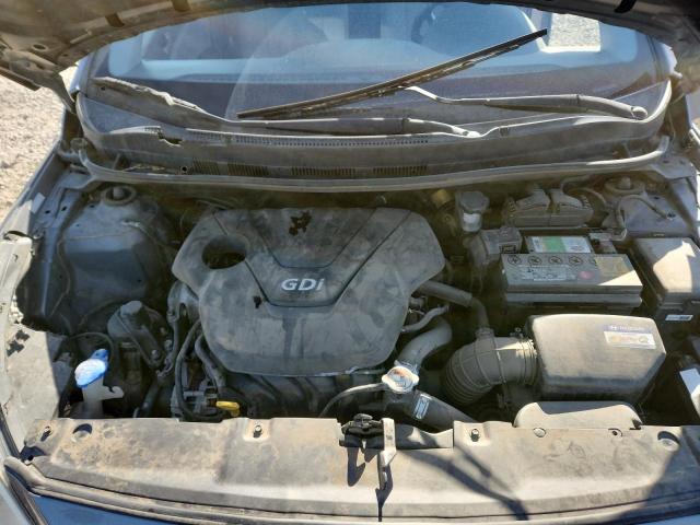 KMHCT4AE3GU093195 - 2016 HYUNDAI ACCENT SE Szary zdjęcie 11