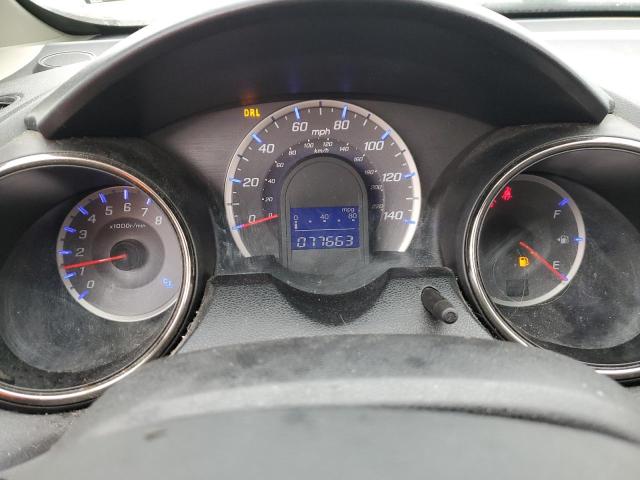 JHMGE8H53DC022544 - 2013 HONDA FIT SPORT GRAY photo 9