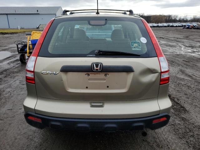 JHLRE48397C036151 - 2007 HONDA CR-V LX GOLD photo 6