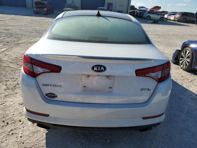 5XXGR4A66DG154084 - 2013 KIA OPTIMA SX WHITE photo 6