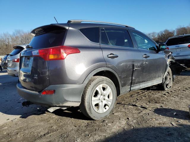 2T3BFREV5DW070532 - 2013 TOYOTA RAV4 LE GRAY photo 3