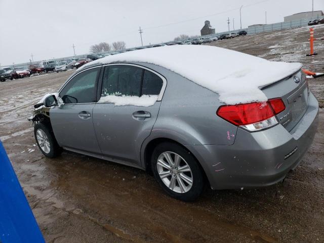 4S3BMCC65B3253007 - 2011 SUBARU LEGACY 2.5I PREMIUM SILVER photo 2