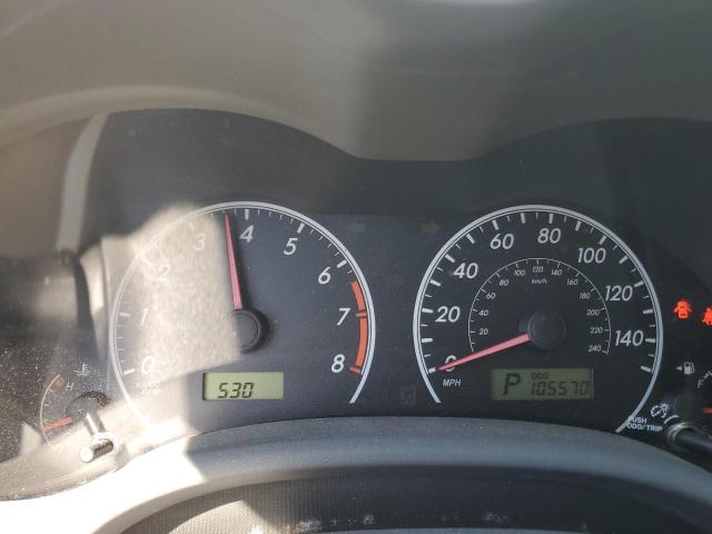 1NXBU4EE3AZ182596 - 2010 TOYOTA COROLLA BASE Gümüş foto 9