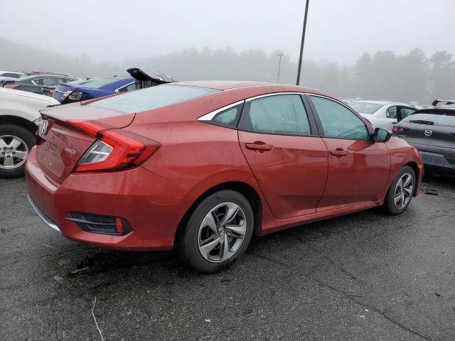 2HGFC2F69KH567221 - 2019 HONDA CIVIC LX ORANGE photo 3