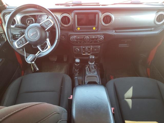 1C4HJXEG3JW310818 - 2018 JEEP WRANGLER U SAHARA წითელი ფოტო 8