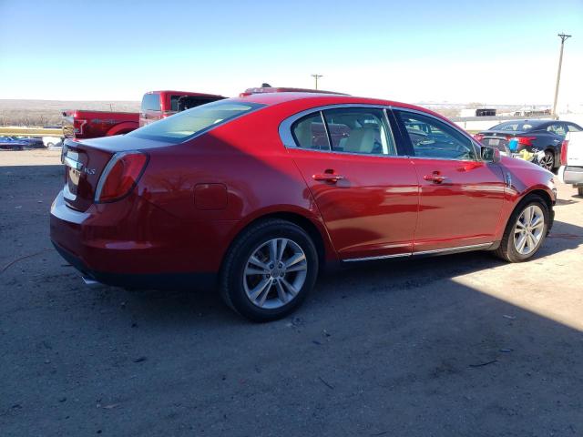 1LNHM93R79G627588 - 2009 LINCOLN MKS BURGUNDY photo 3