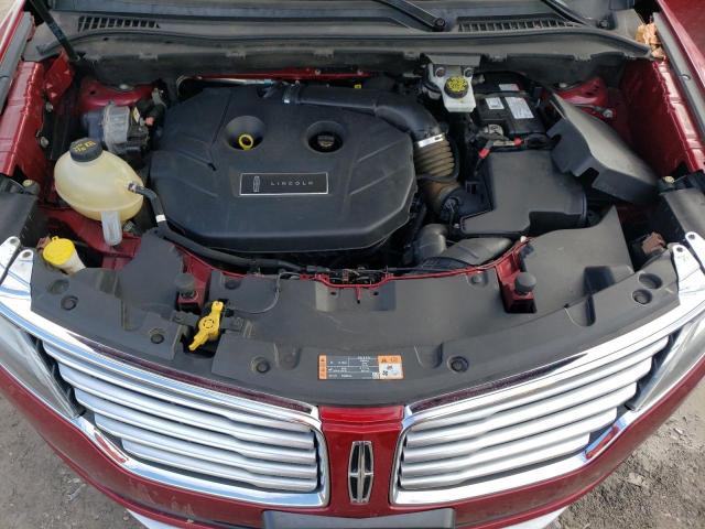 5LMCJ3D91HUL50688 - 2017 LINCOLN MKC RESERVE წითელი ფოტო 12