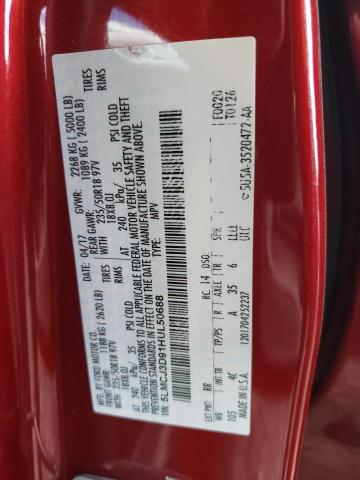 5LMCJ3D91HUL50688 - 2017 LINCOLN MKC RESERVE წითელი ფოტო 13