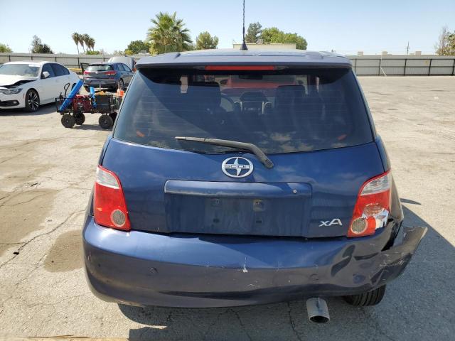 JTKKT624965002661 - 2006 TOYOTA SCION XA BLUE photo 6