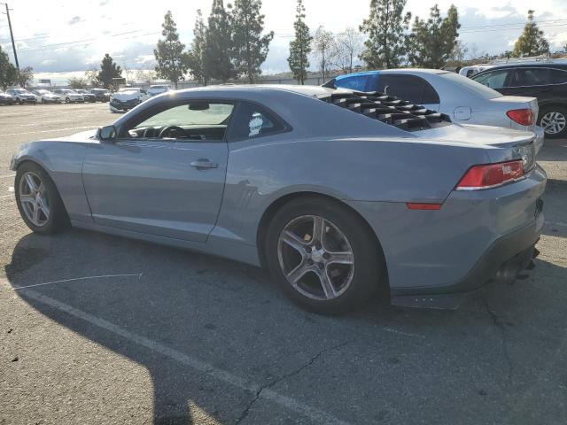 2G1FB1E34F9302105 - 2015 CHEVROLET CAMARO LS GRAY photo 2