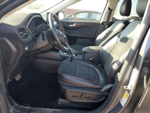 1FMCU9H97NUA34666 - 2022 FORD ESCAPE SEL GRAY photo 7