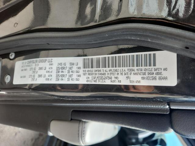 1C4PJMCS3EW247940 - 2014 JEEP CHEROKEE LATITUDE BLACK photo 13