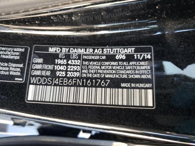 WDDSJ4EB6FN161767 - 2015 MERCEDES-BENZ CLA 250 Qara foto 12