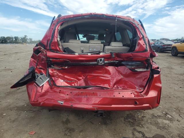 5FNRL6H64SB037647 - 2025 HONDA ODYSSEY EXL RED photo 6