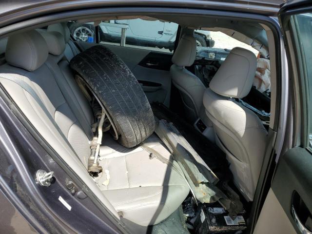 1HGCR2F82DA252605 - 2013 HONDA ACCORD EXL 灰色 照片 10